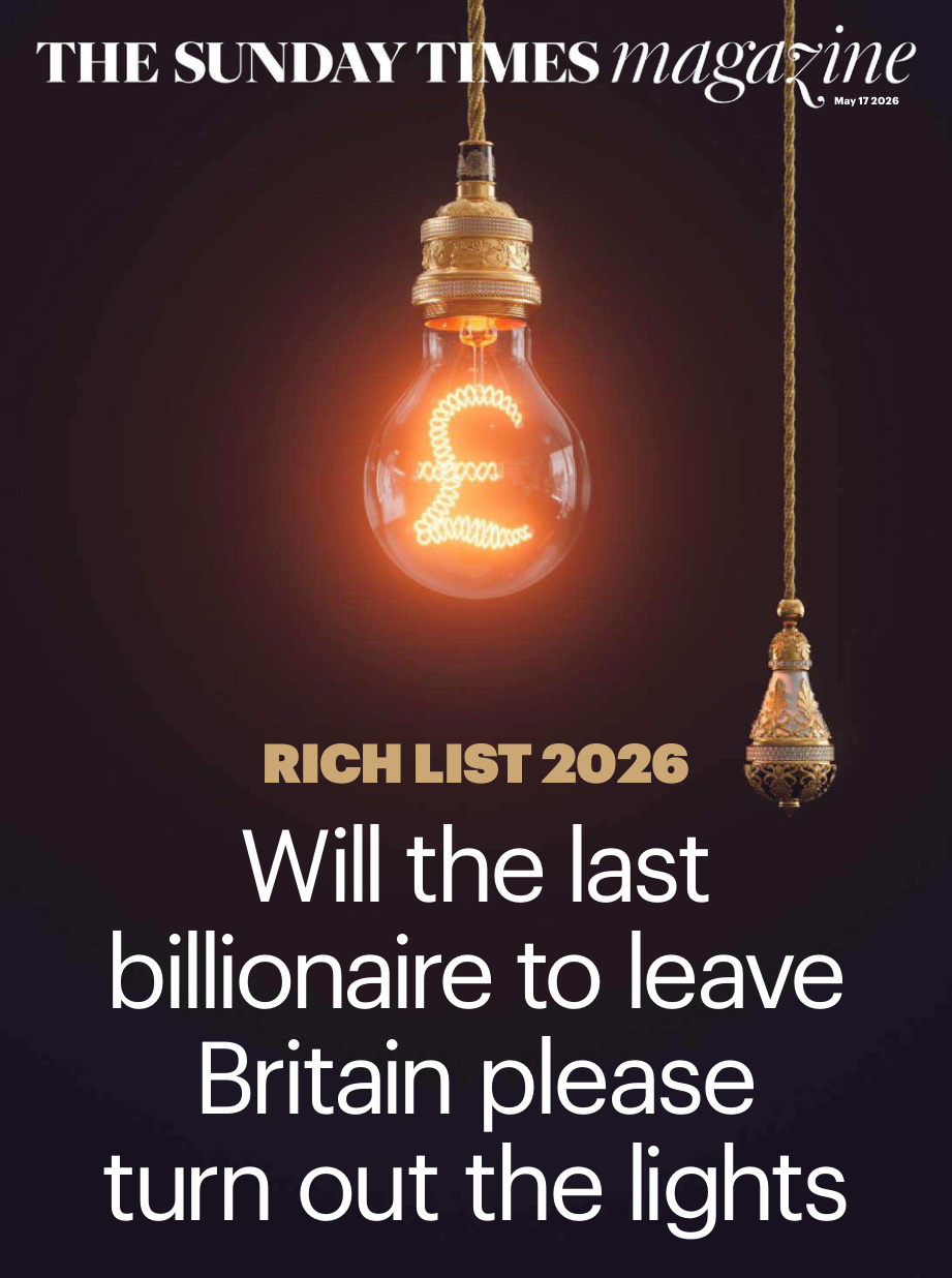 The Sunday Times Magazine May 17 2026 The Sunday Times Magazine Kitap Kapağı