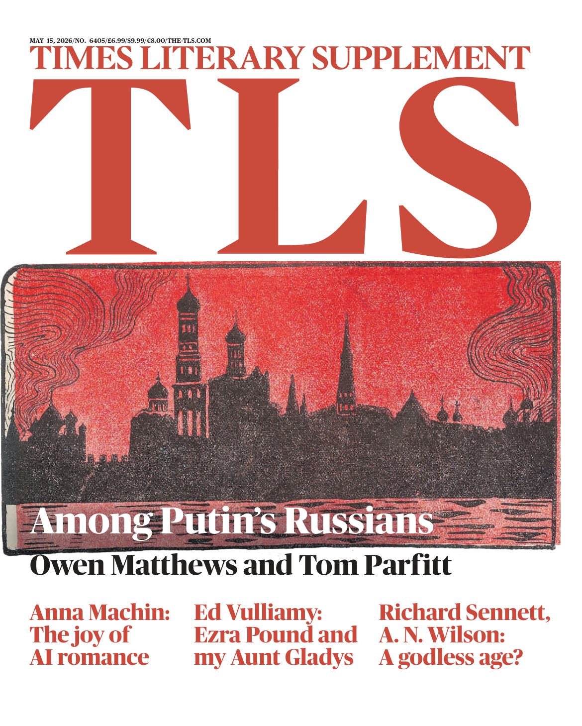 The TLS No 6405 15 May 2026 The TLS Kitap Kapağı