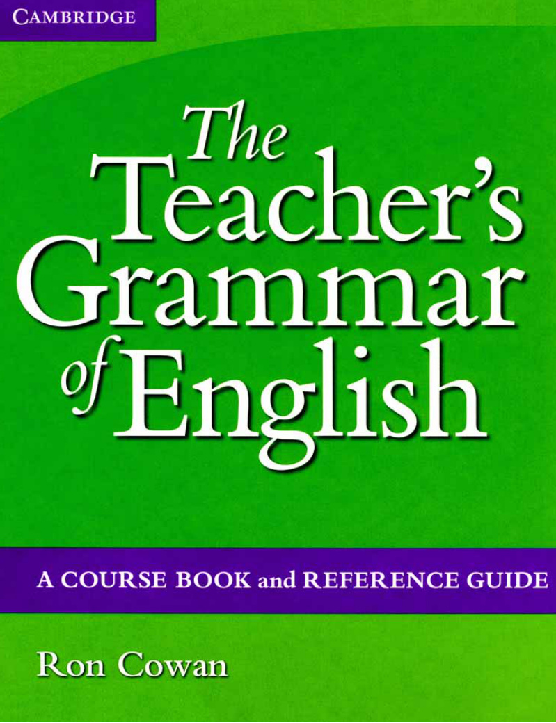 The Teacher's Grammar of English PDF Download