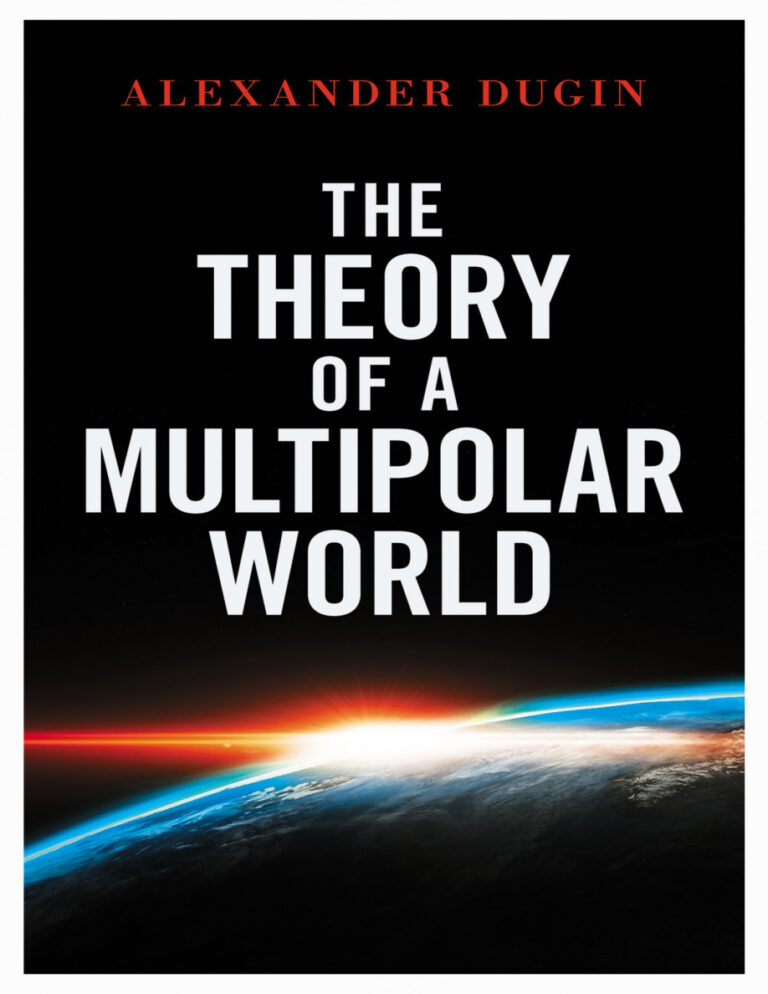 The Theory of a Multipolar World Alexander Dugin Kitap Kapağı