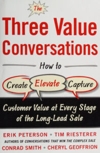 The Three Value Conversations Erik Peterson Kitap Kapağı