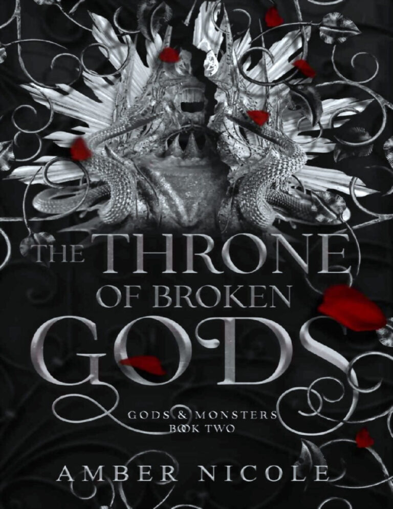 The Throne of Brocken Gods Amber V Nicole Kitap Kapağı