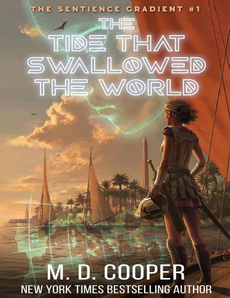 The Tide That Swallowed the World M D Cooper Kitap Kapağı