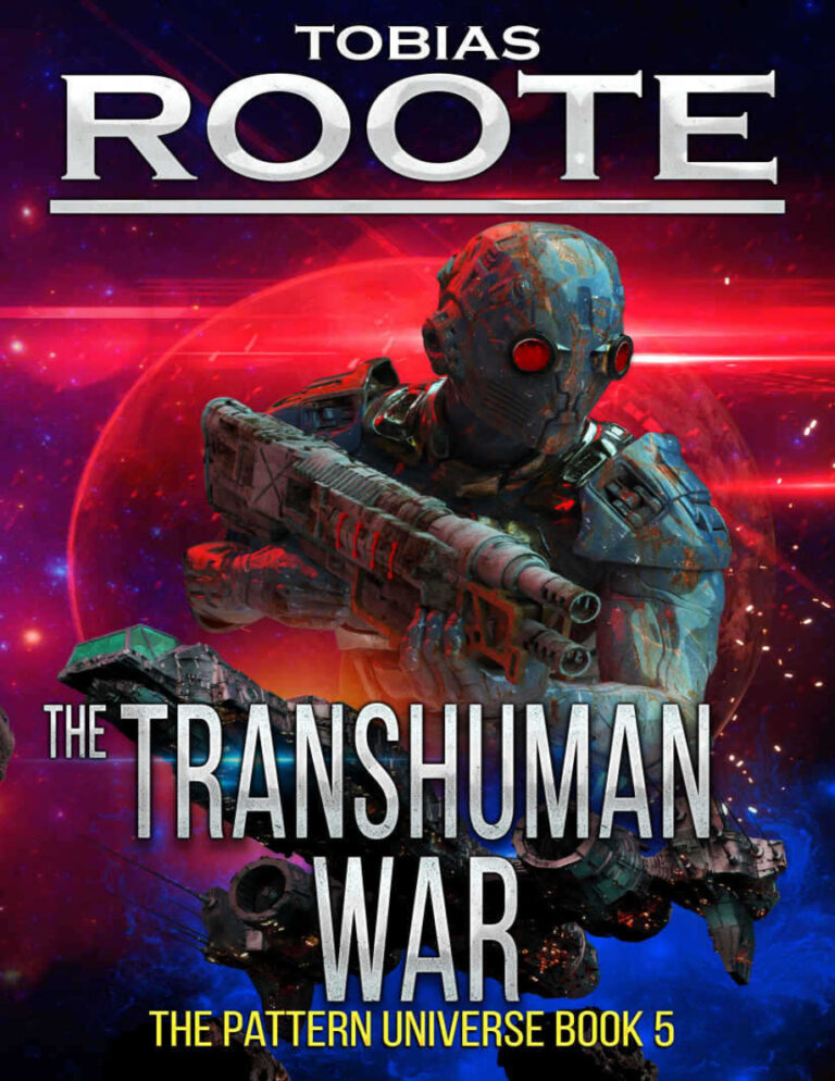 The Transhuman War Tobias Roote Kitap Kapağı