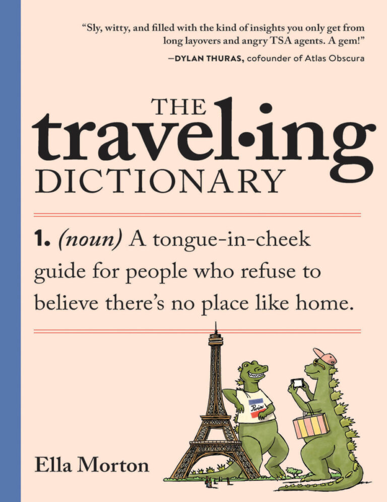 The Traveling Dictionary Ella Morton Kitap Kapağı