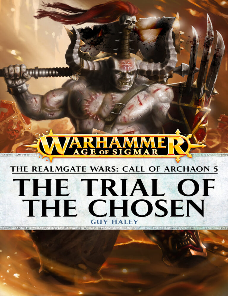The Trial of the Chosen Guy Haley Kitap Kapağı
