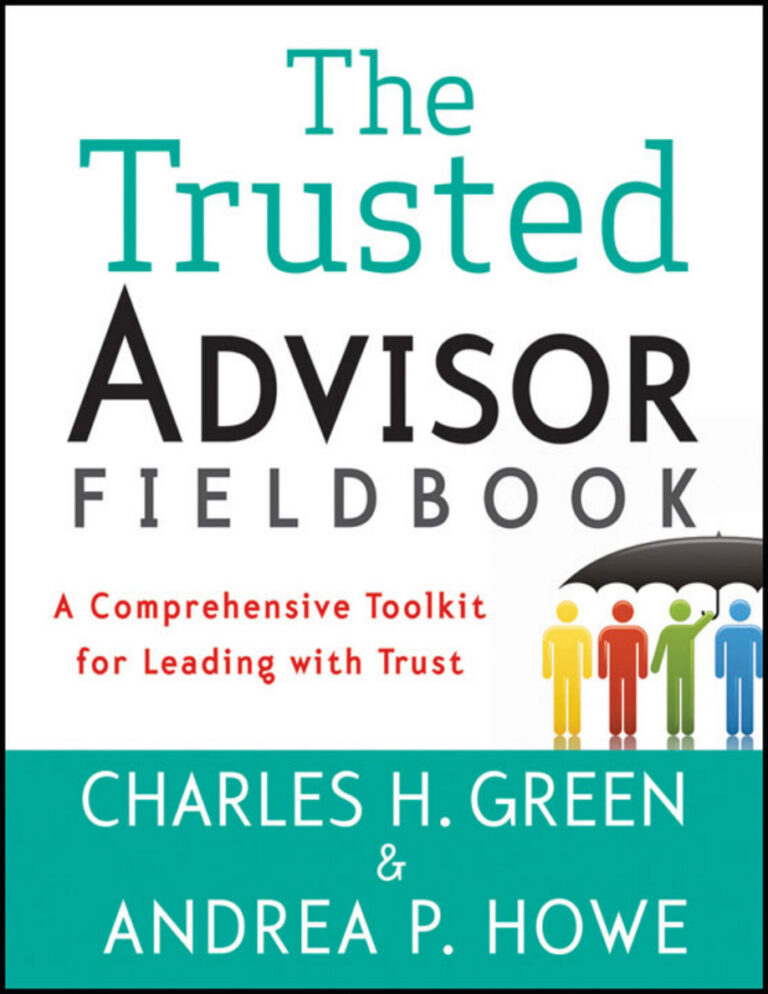 The Trusted Advisor Fieldbook Charles H Green Kitap Kapağı