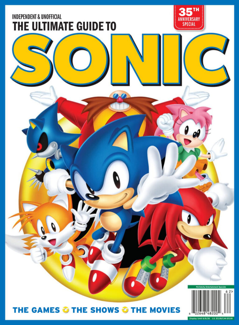 The Ultimate Guide to Sonic 35th Anniversary Special 2026 The Ultimate Guide to Sonic Kitap Kapağı