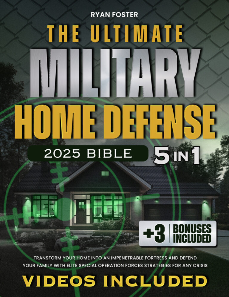 The Ultimate Military Home Defense Bible Ryan Foster Kitap Kapağı
