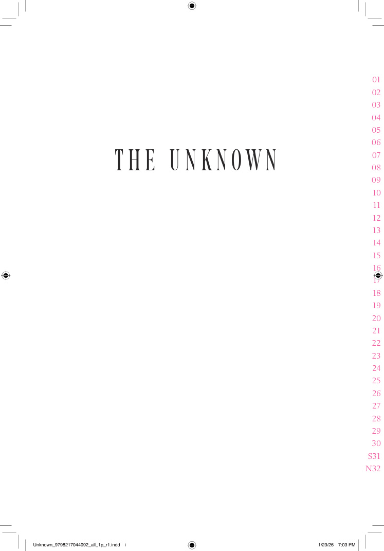 The Unknown Riley Sager Kitap Kapağı
