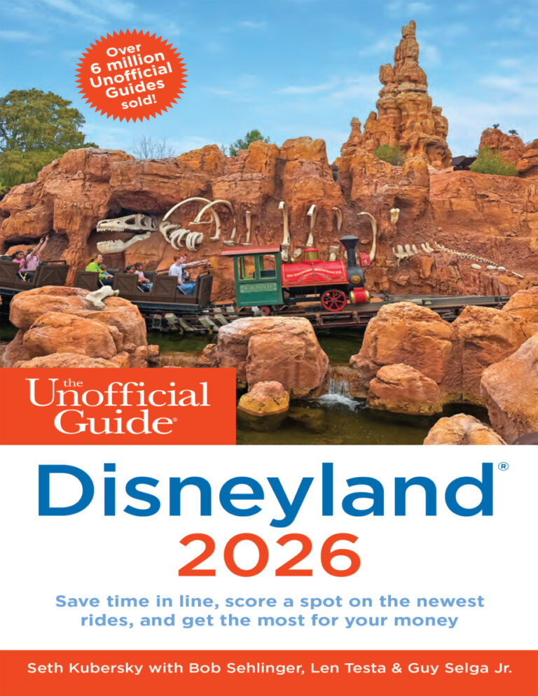The Unofficial Guide to Disneyland 2026 Seth Kubersky Kitap Kapağı