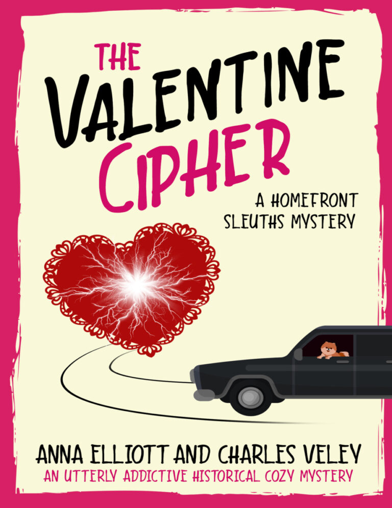 The Valentine Cipher Anna Elliot Kitap Kapağı