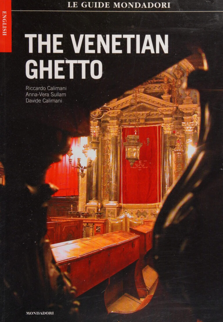 The Venetian Ghetto Riccardo Calimani Kitap Kapağı
