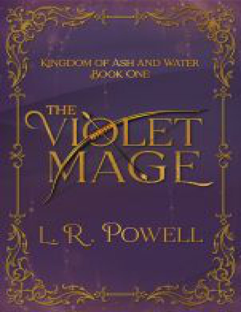 The Violet Mage LR Powell Kitap Kapağı