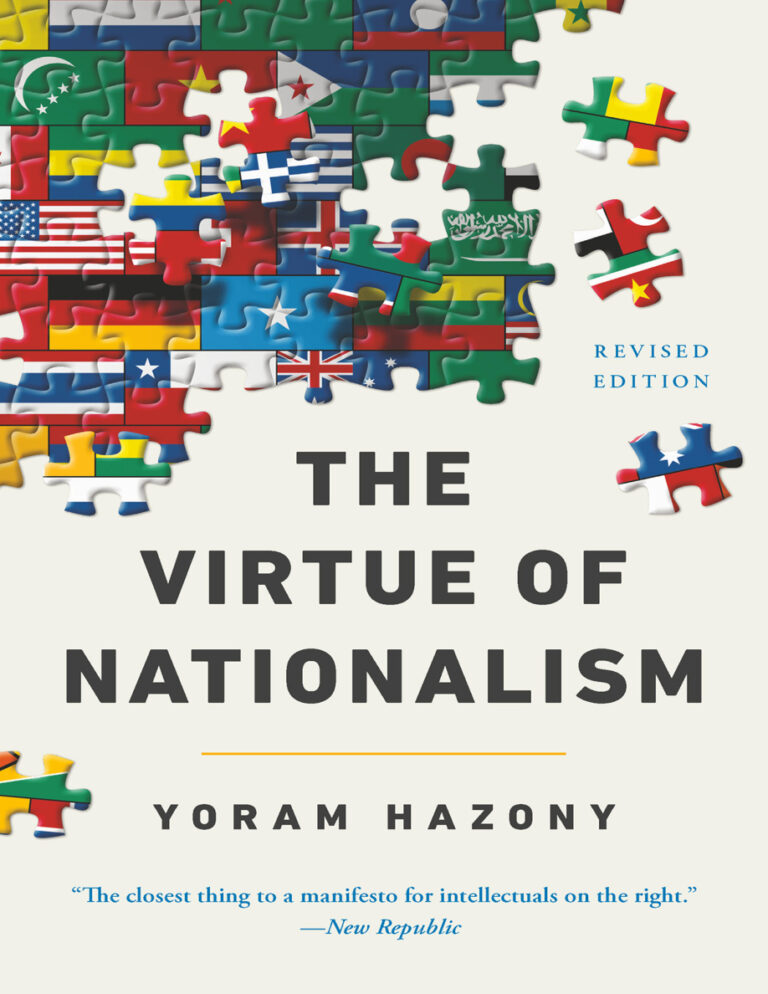 The Virtue of Nationalism Revised Edition Yoram Hazony Kitap Kapağı