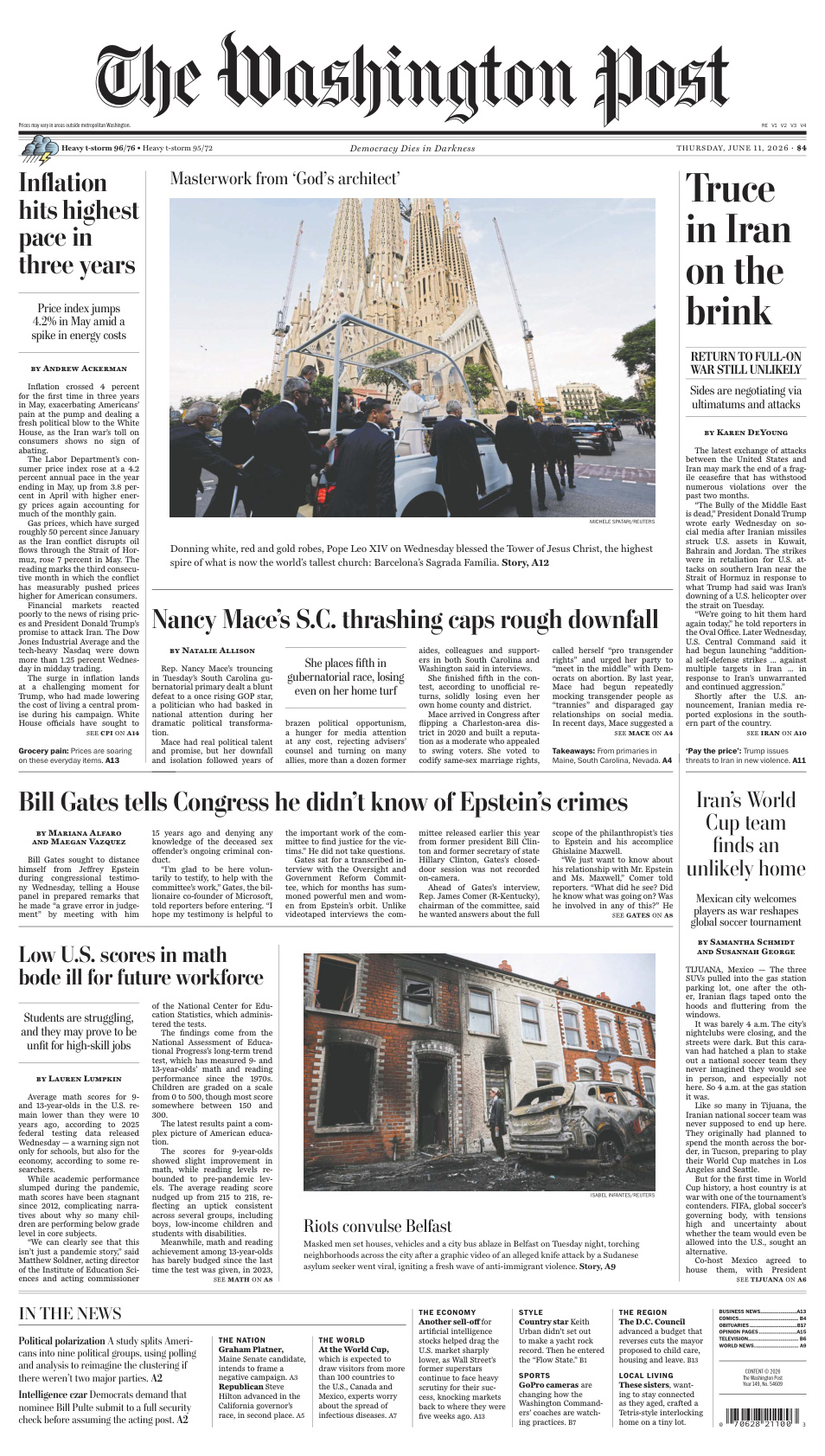 The Washington Post July 11 2026 The Washington Post Kitap Kapağı
