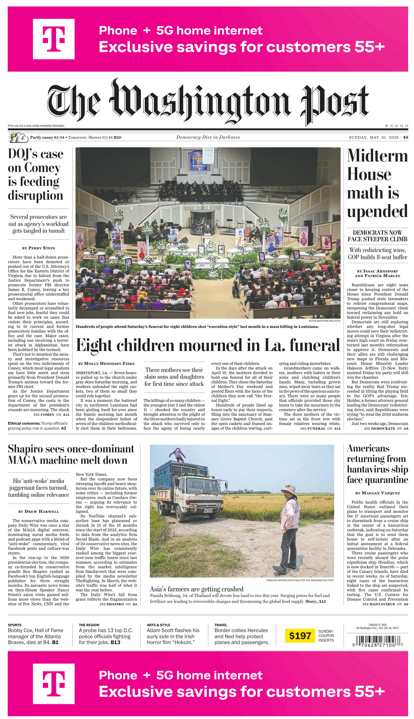 The Washington Post May 10 2026 The Washington Post Kitap Kapağı