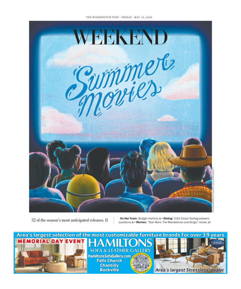 The Washington Post Weekend May 22 2026 The Washington Post Weekend Kitap Kapağı