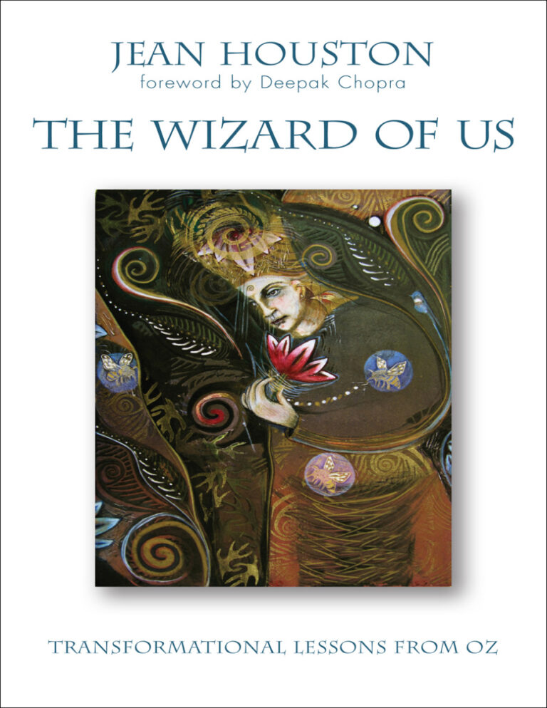The Wizard of Us Transformational Lessons from Oz Jean Houston Kitap Kapağı