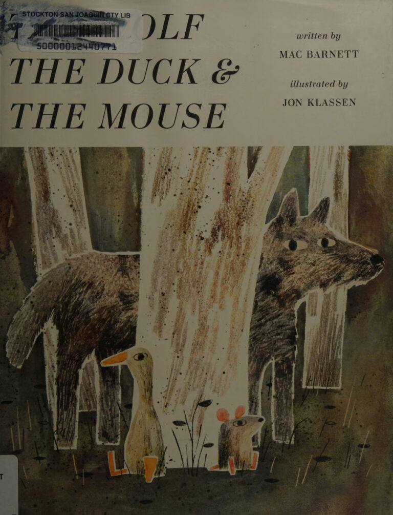 The Wolf the Duck and the Mouse Mac Barnett Kitap Kapağı
