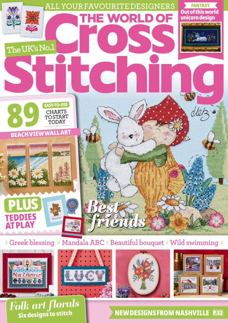 The World of Cross Stitching Issue 373 July 2026 The World of Cross Stitching Kitap Kapağı