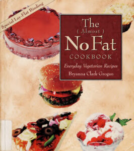 The almost no fat cookbook bryanna Clark grogan Kitap Kapağı