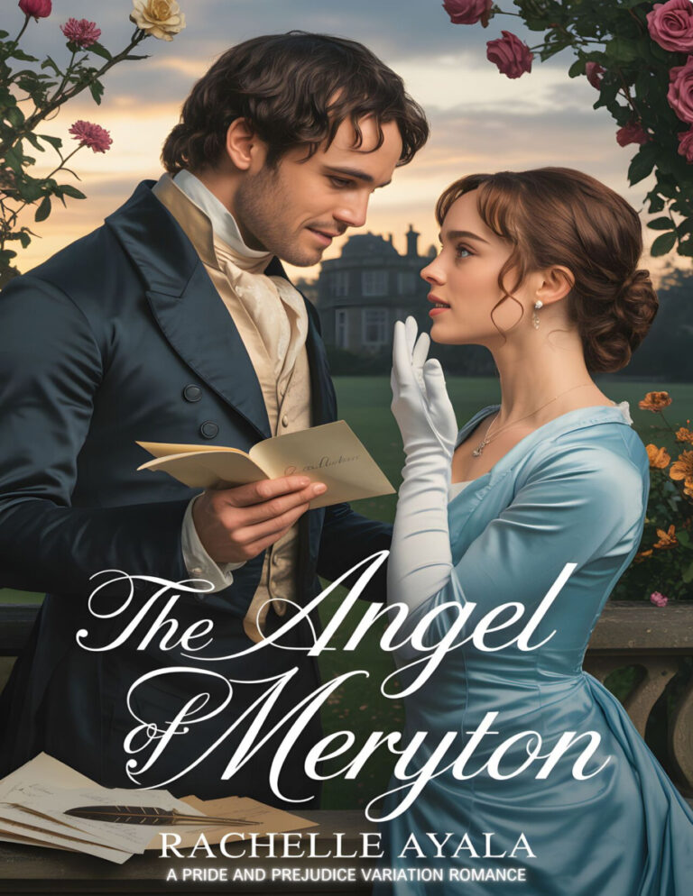 The angel of Meryton Rachelle Ayala Kitap Kapağı