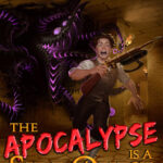 The apocalypse is a side quest book four Liam lawless Kitap Kapağı