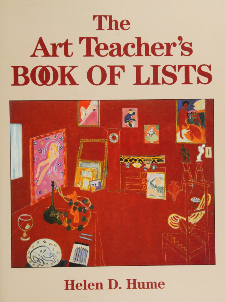 The art teachers book of lists Helen d hume Kitap Kapağı