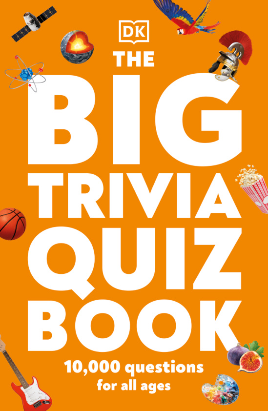 The big trivia quiz book Dk Kitap Kapağı