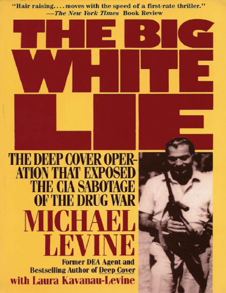 The big white lie Michael Levine Kitap Kapağı