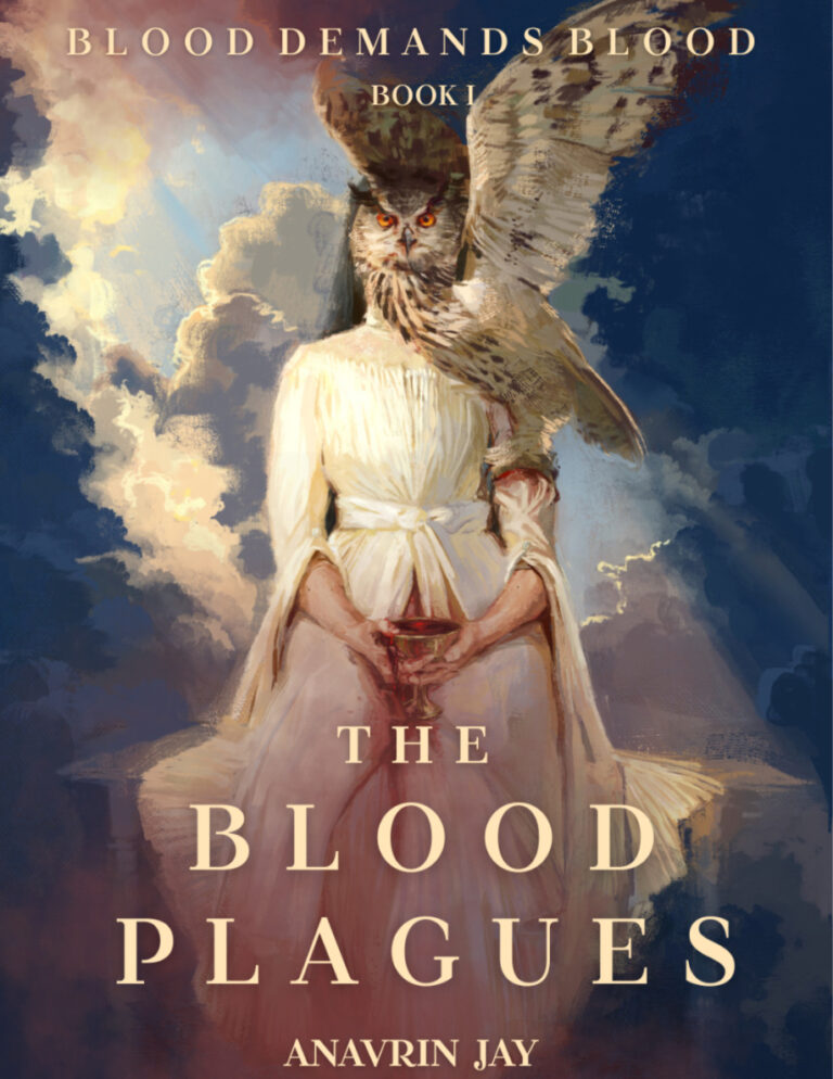 The blood plagues Anavrin Jay Kitap Kapağı