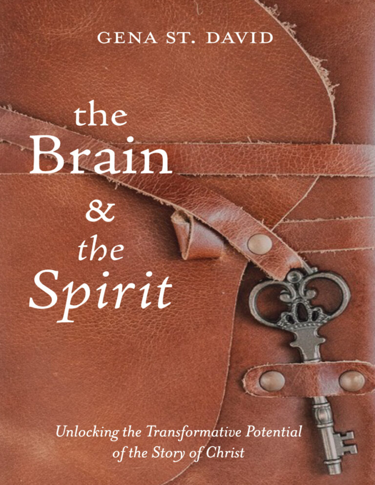 The brain and the spirit Gena st David Kitap Kapağı