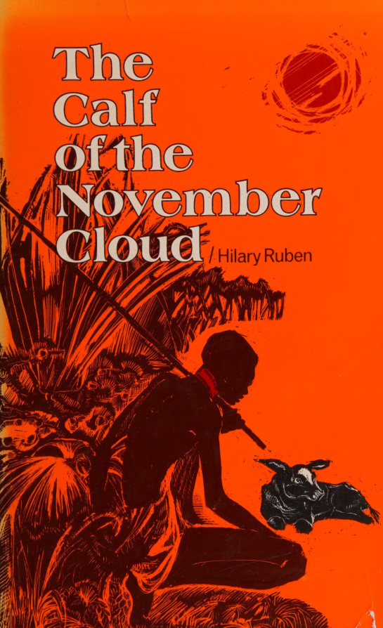The calf of the November cloud hilary ruben Kitap Kapağı