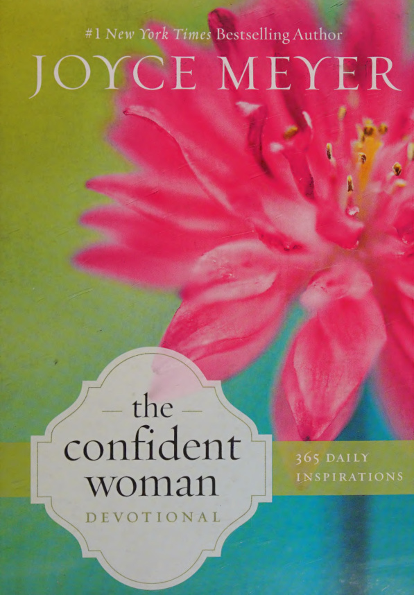 The confident woman Joyce Meyers Kitap Kapağı