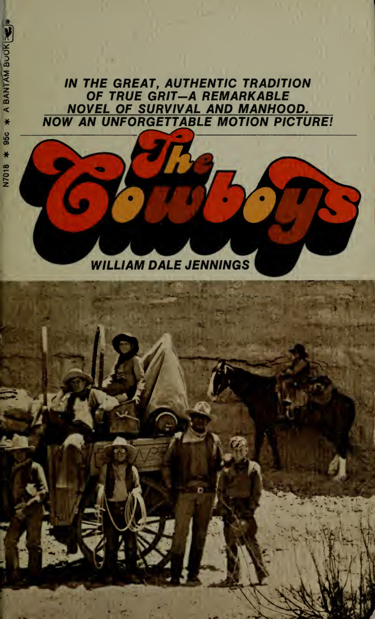 The cowboys William dale jennings Kitap Kapağı