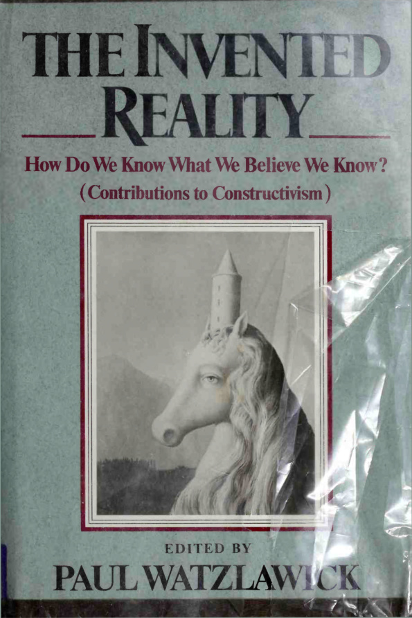 The invented reality Paul Watzlawick Kitap Kapağı