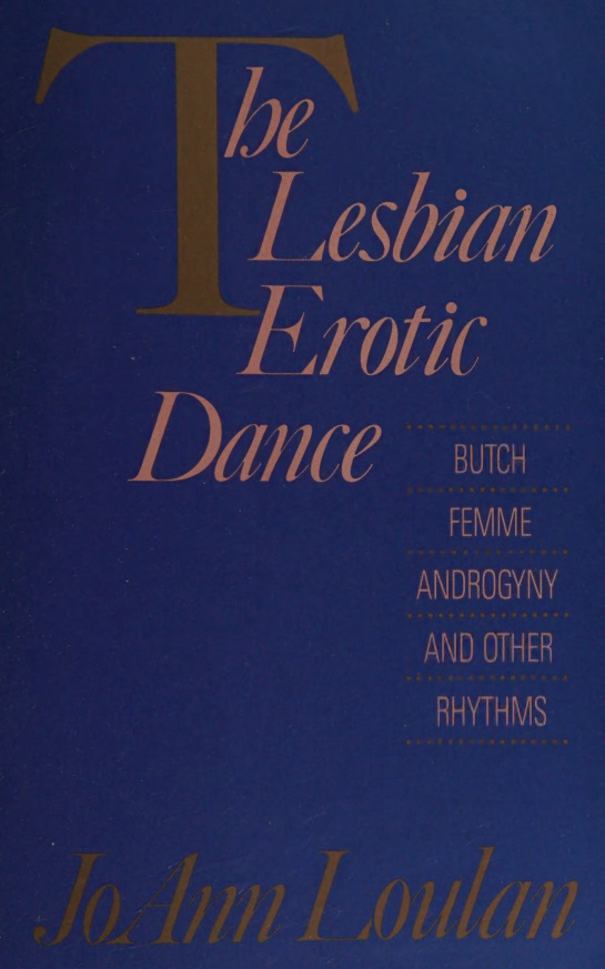 The lesbian erotic dance Joann Loulan Kitap Kapağı