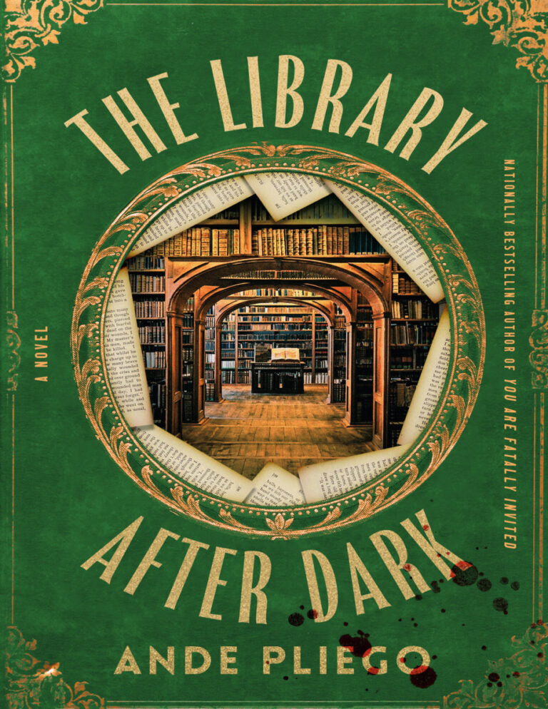 The library after dark Ande Pliego Kitap Kapağı