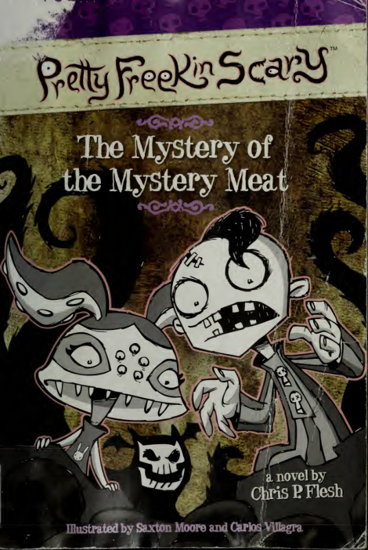 The mystery of the Mystery Meat Chris P Flesh Kitap Kapağı