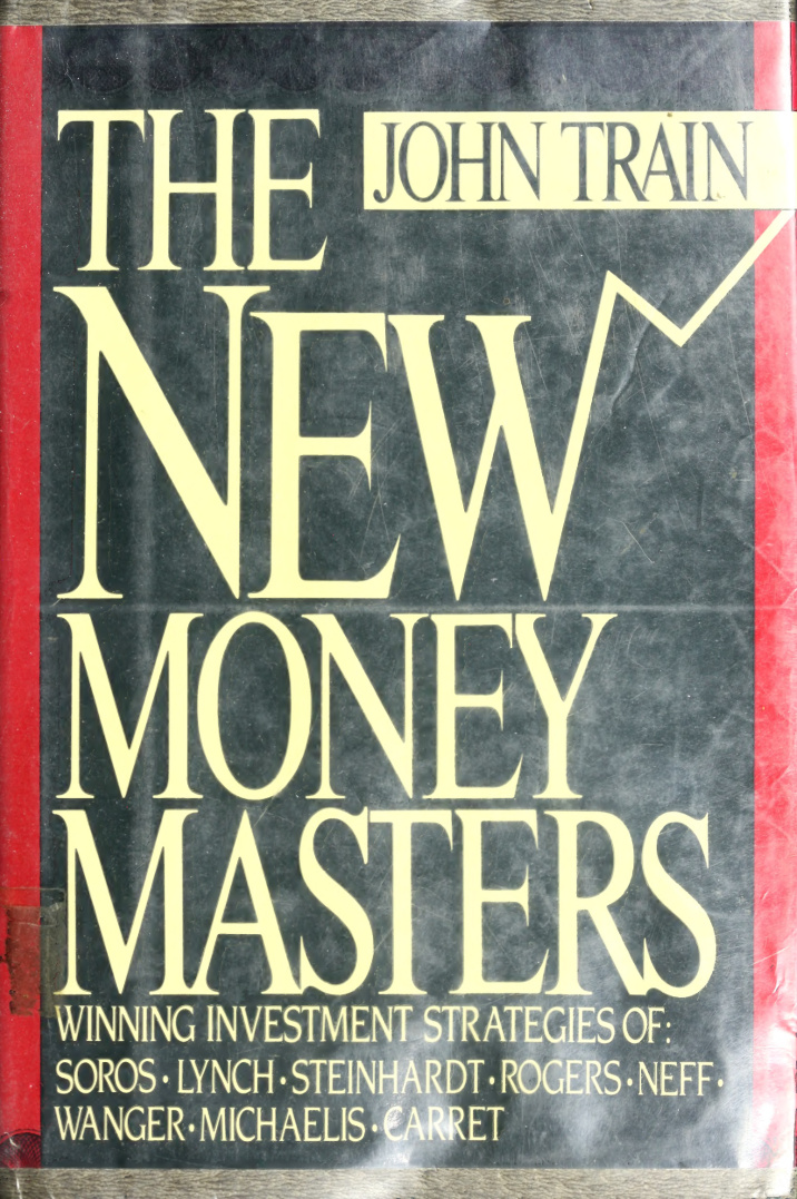 The new money masters John Train Kitap Kapağı