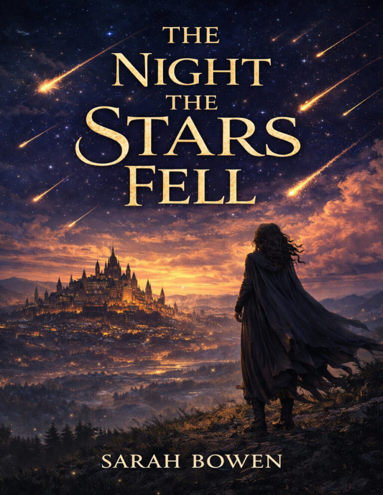 The night the stars fell Sarah bowen Kitap Kapağı