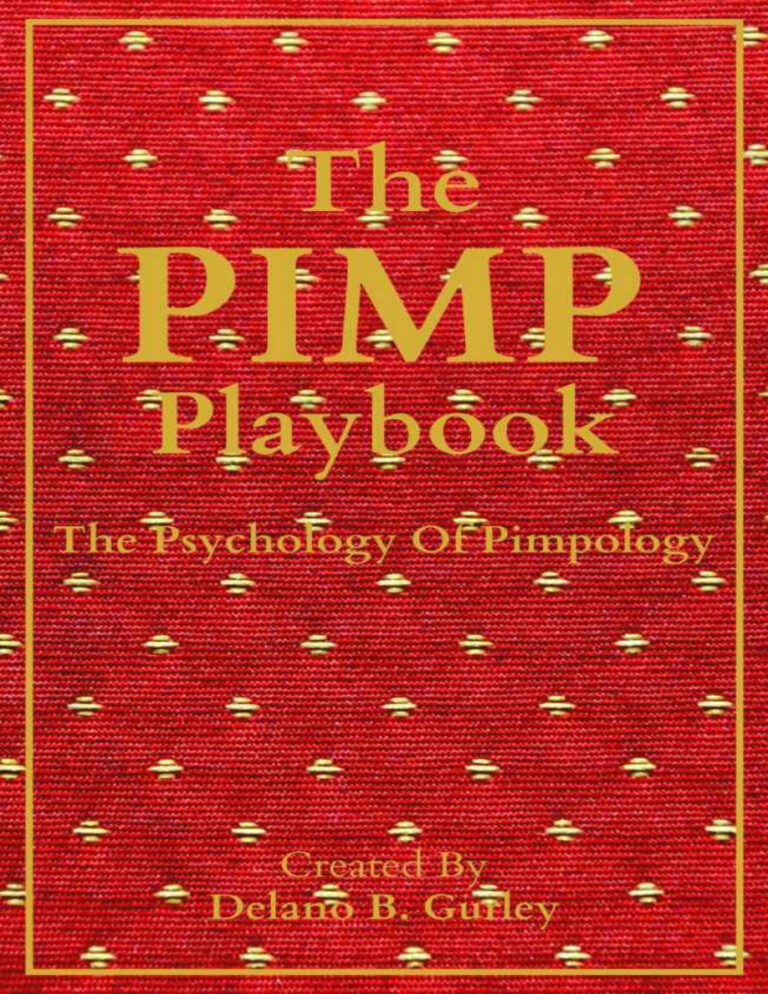 The pimp playbook Delano B Gurley Kitap Kapağı