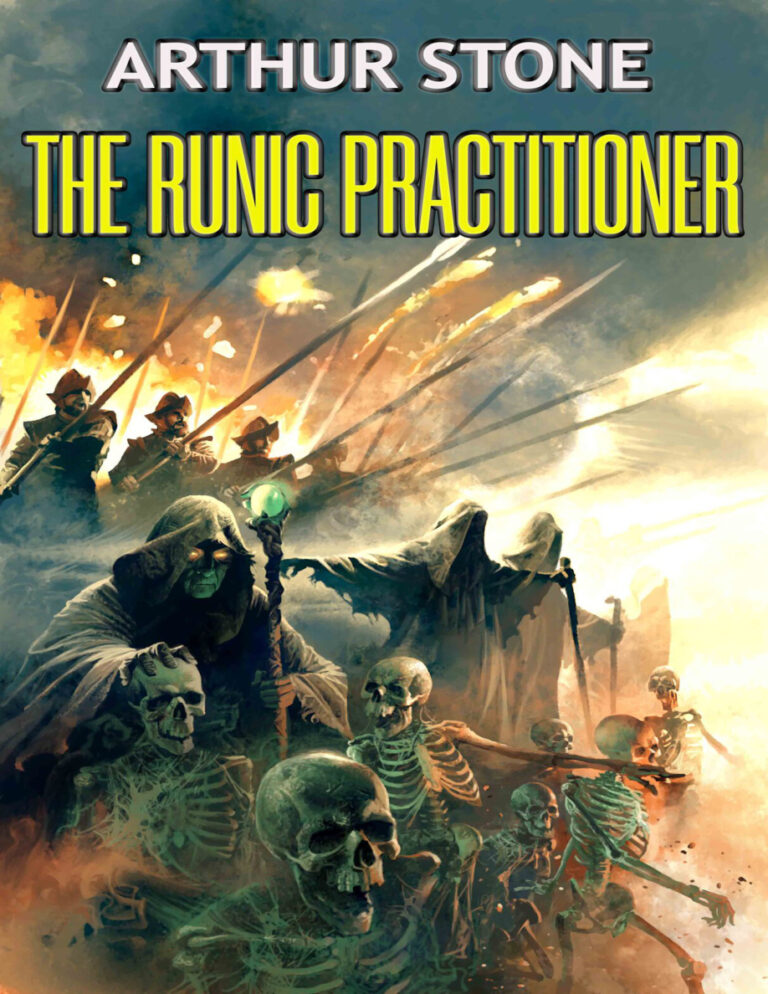 The runic practitioner Arthur Stone Kitap Kapağı