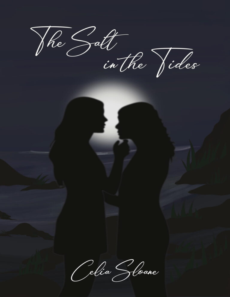 The salt in the tides Celia Sloane Kitap Kapağı