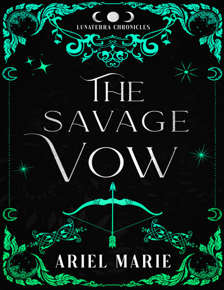 The savage vow Ariel Marie Kitap Kapağı