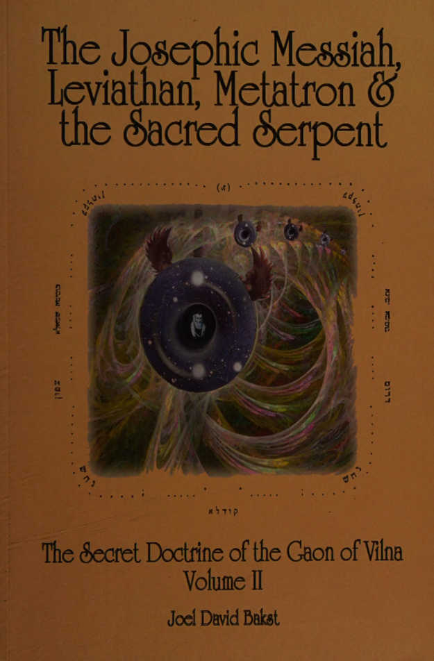 The secret doctrine of the geon of vilna volume 2 Joel David Bakst Kitap Kapağı