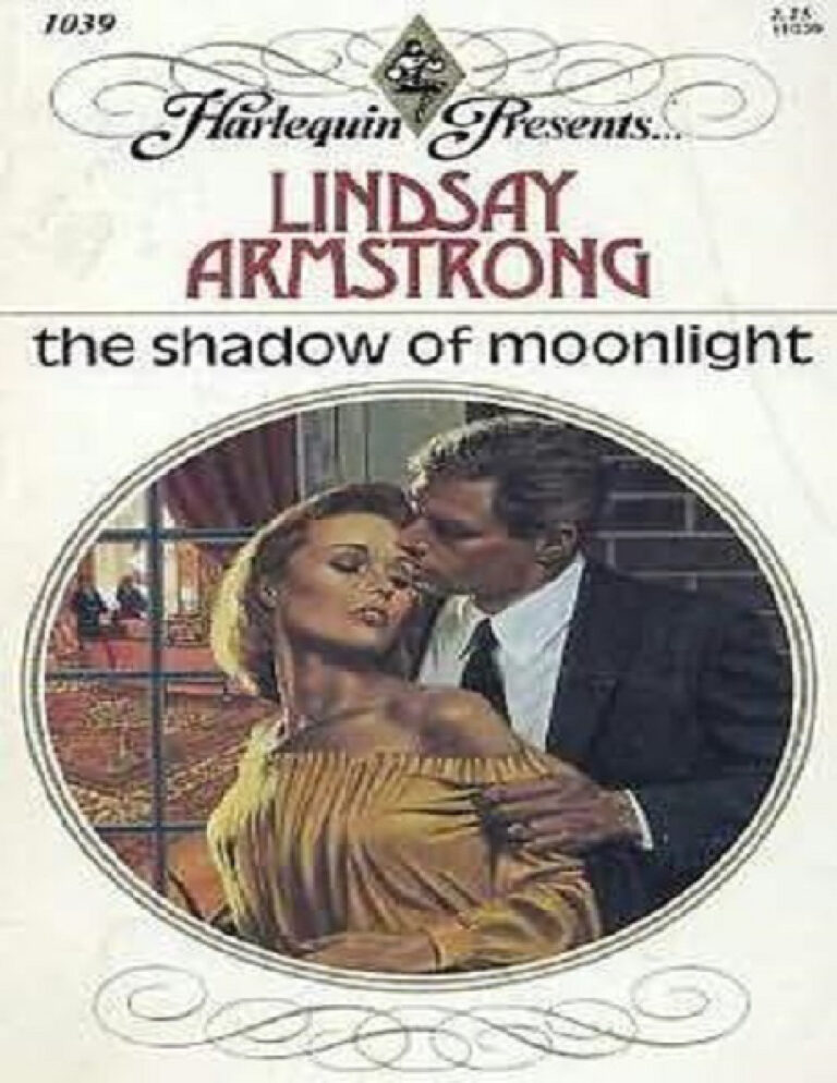 The shadow of moonlight Lindsay Armstrong Kitap Kapağı