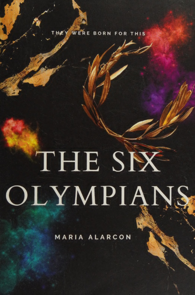 The six Olympians Maria alarcon Kitap Kapağı
