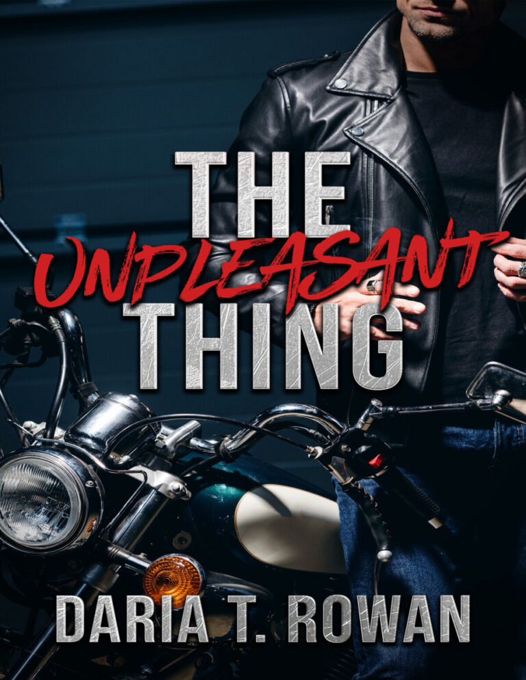 The unpleasant thing Daria T Rowan Kitap Kapağı